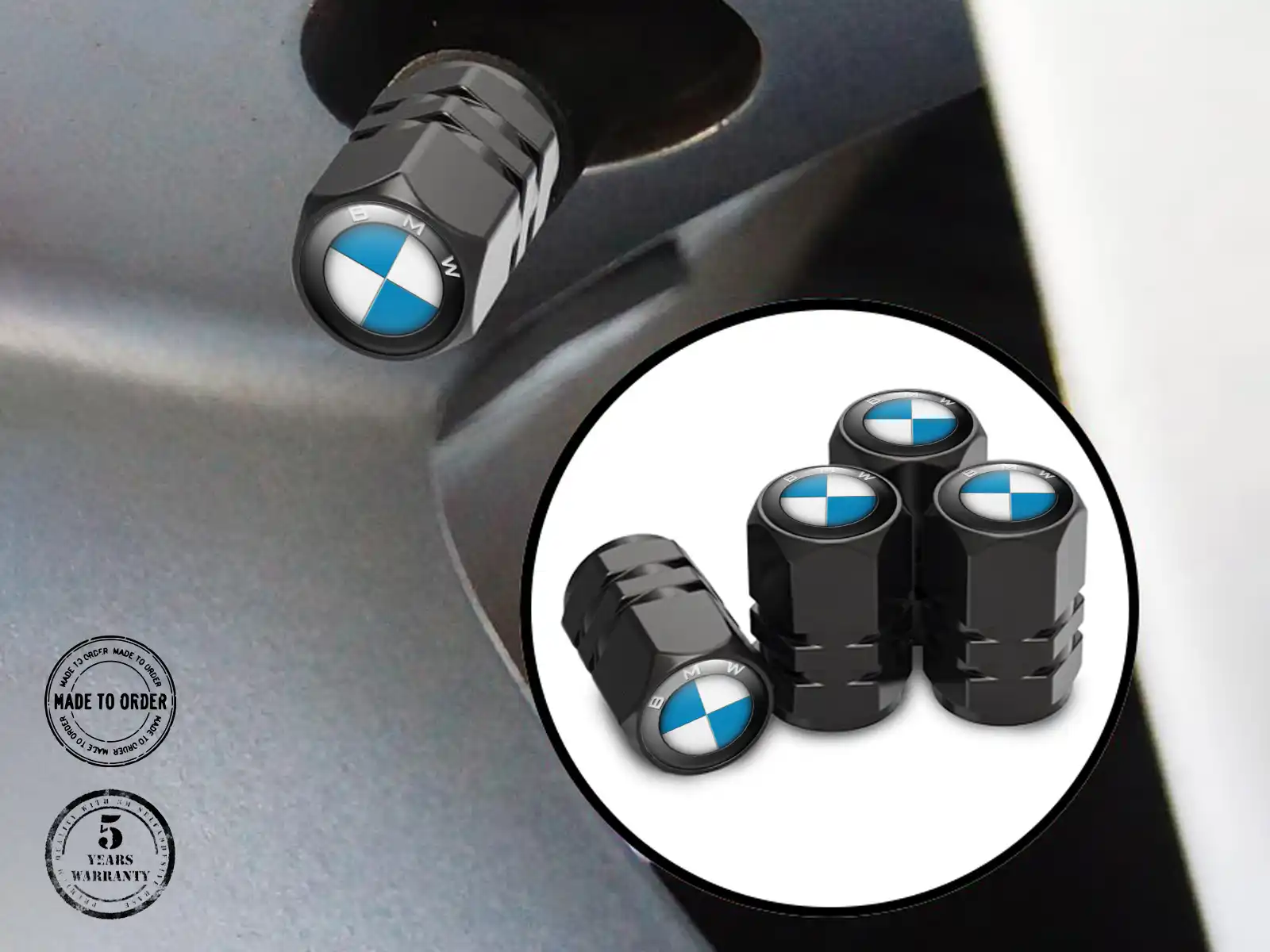 BMW Tapones De Válvula Moto Personalizable